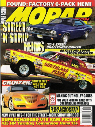 MOPAR ACTION 1998 OCT - SIX PACK HEMI, SOX & MARTIN